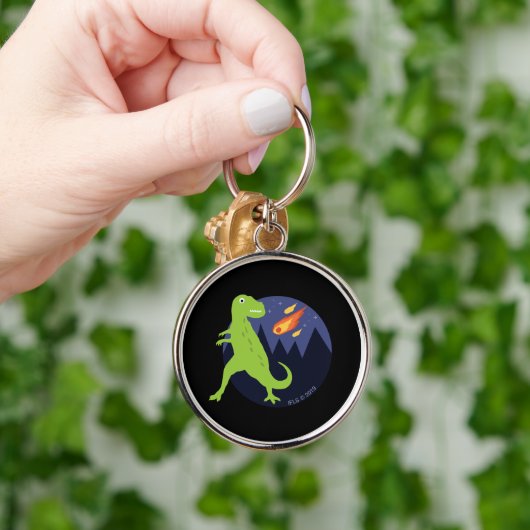 De meteoriet die stookt sleutelhanger (Hand)