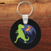 De meteoriet die stookt sleutelhanger (Voorkant)