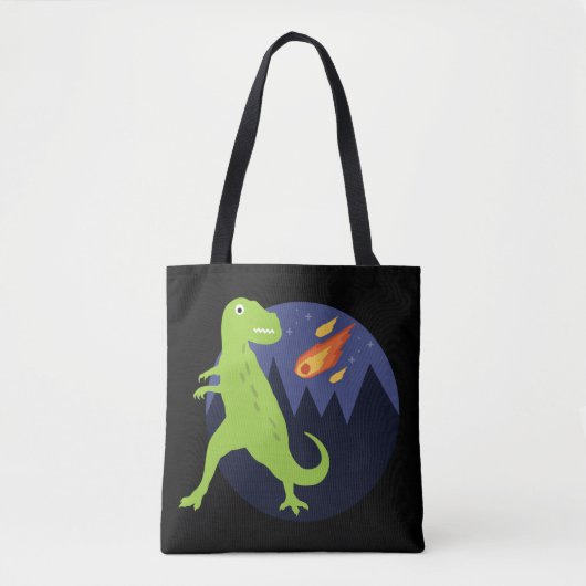 De meteoriet die stookt tote bag (Voorkant)