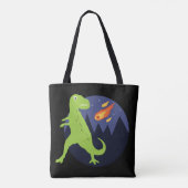 De meteoriet die stookt tote bag (Achterkant)
