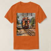 De metra-trein t-shirt (Design voorkant)