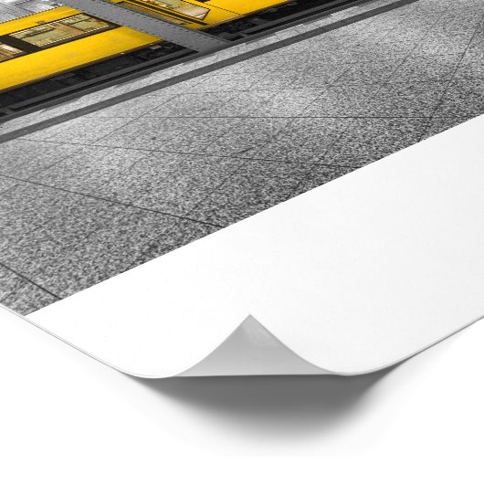 De metro poster (Hoek)