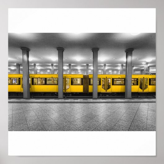 De metro poster (Voorkant)
