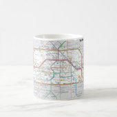 De metro van Berlijn Koffiemok (Center)