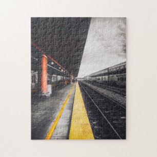 De metro van Daily Jigzaag Puzzle Jigzaag Puzzl Legpuzzel