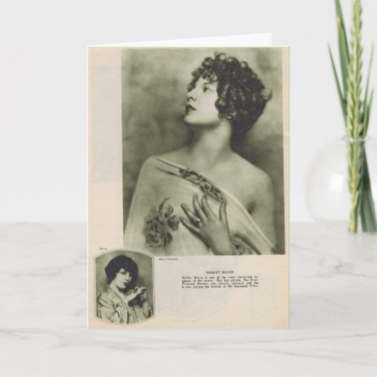 De Metselaar 1924 van Shirley Kaart (Voorkant)