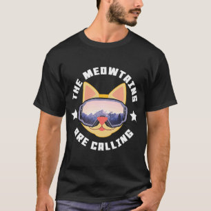 De meubels noemen wintersportskies Ski T-shirt