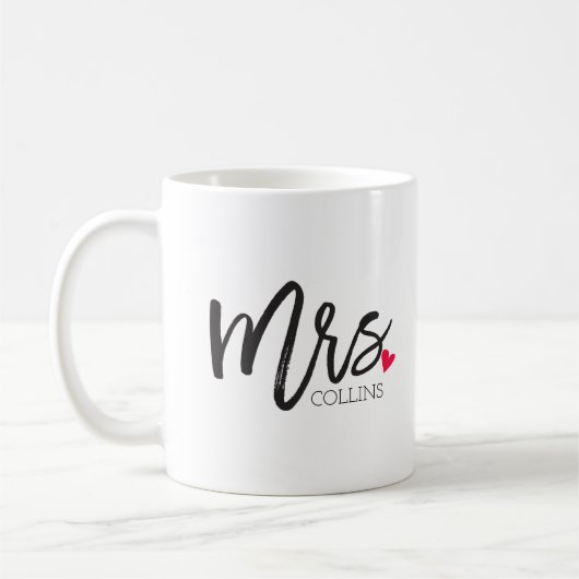 De mevrouw Shoppe | Gepersonaliseerde mevrouw Koffiemok (Links)