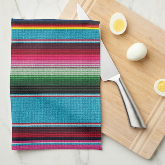 De Mexicaanse Blanket Theedoek (Quarter Fold)
