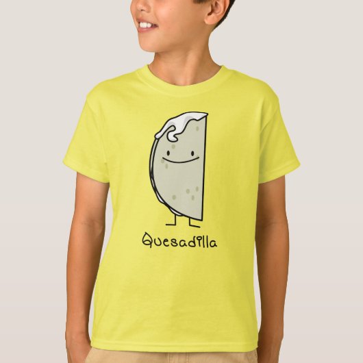 De Mexicaanse geroosterde Tortilla van Quesadilla T-shirt (Voorkant)