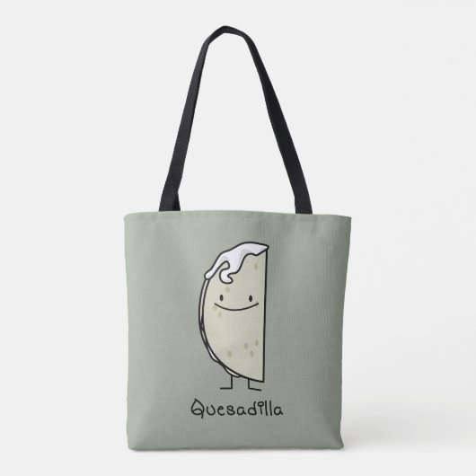 De Mexicaanse geroosterde Tortilla van Quesadilla Tote Bag (Achterkant)