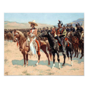 De Mexicaanse majoor door Frederic Remington (1889 Foto Afdruk