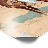 De Mexicaanse majoor door Frederic Remington (1889 Foto Afdruk (Hoek)