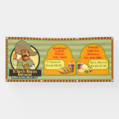 De Mexicaanse prijs voor de Drink van restaurants  Spandoek (Horizontaal)