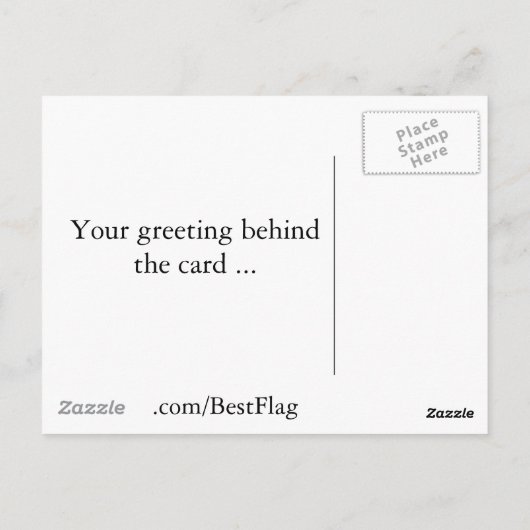 De Mexicaanse regering verzegelen Briefkaart (Achterkant)