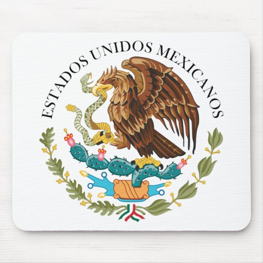 De Mexicaanse regering verzegelen Muismat (Voorkant)