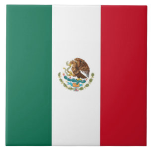 De Mexicaanse Tegel van de Vlag Tegeltje