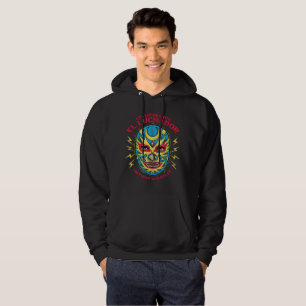 de Mexicaanse worstelaar el luchador Hoodie