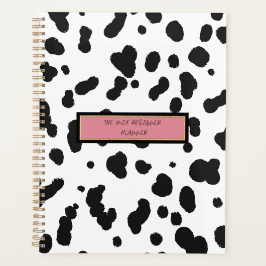 De MIA Designer Undated – Luxe kleurenserie Planner (Voorkant)
