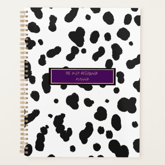 De MIA Designer Undated-Luxe kleurenserie Planner (Voorkant)