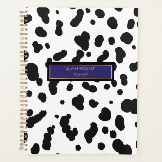 De MIA Designer Undated – Luxe kleurenserie Planner (Voorkant)