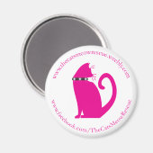 De Miauw Rescue Magnet van de Kat (Voorkant / Achterkant)