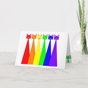 De Miauwen van de regenboog Kaart