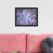 De Mica Comets Canvas Afdruk (Insitu (Woonkamer))