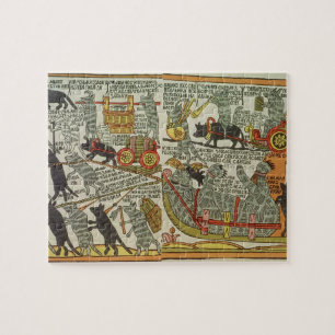 De Mice Bury the Cat, Russisch, eind 18e eeuw Legpuzzel