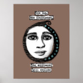 De microgolf zal Poster muur kunst exploderen (Voorkant)