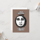 De microgolf zal Wenskaarten exploderen Kaart (Voorkant / Achterkant in situ)