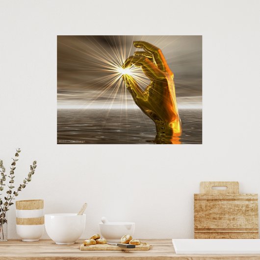 De Midas aanraking Poster (Keuken)