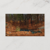 De middag van de Bladwijzer van het Jaar Visitekaartje (Voorkant)