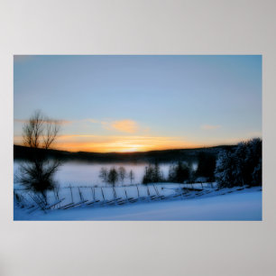 De Middag van de winter Poster