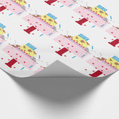 De middagdut-vertraagde verjaardag: cadeaupapier (Hoek)