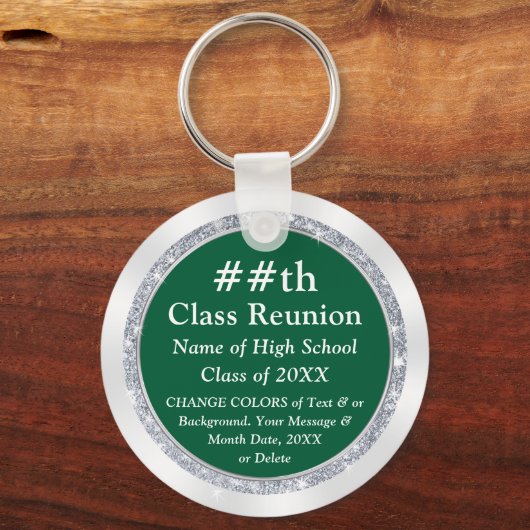 De middelbare school geeft de voorkeur aan ideeën. sleutelhanger (Voorkant)