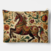 De middeleeuwse betoverde ros in bloei etui (Achterkant)