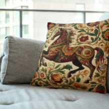 De middeleeuwse betoverde ros in bloei