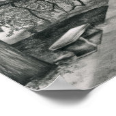 De middeleeuwse boom poster (Hoek)