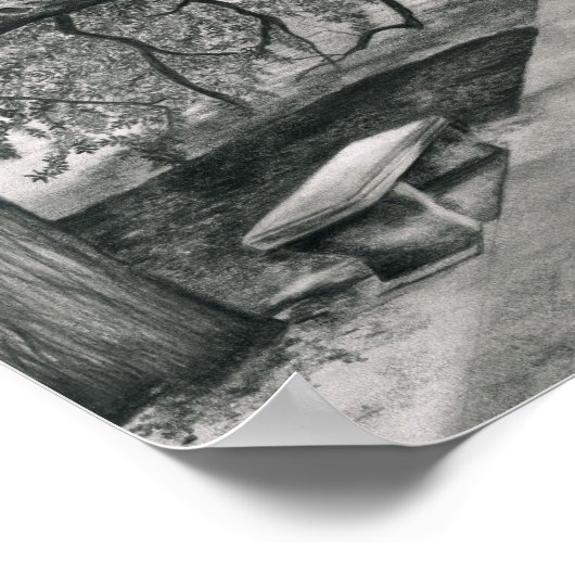 De middeleeuwse boom poster (Hoek)