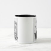 De middeleeuwse dame in de dubbelBeddenkamer Mok (Midden)