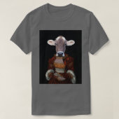 De middeleeuwse Koe T-shirt (Design voorkant)