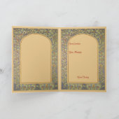 De middeleeuwse Sjabloon van Kerstmis (Binnen)