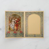 De middeleeuwse sjabloon van Kerstmis (Binnen)