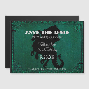 De middeleeuwse Vintage van het Zwaard van de Draa Magnetische Uitnodiging