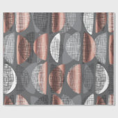 De middelste eeuw viert een modern, naadloos patro cadeaupapier (Vlak)