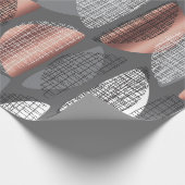 De middelste eeuw viert een modern, naadloos patro cadeaupapier (Hoek)