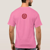 De middelste PINK. T T-shirt (Achterkant)