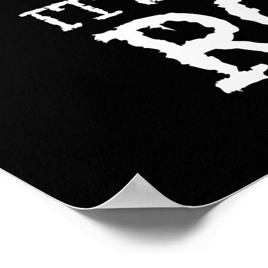 De middeltijd is voorbij, het is tijd om te rijden poster (Hoek)