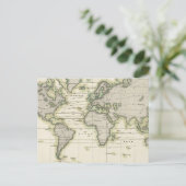 De middenbarometer briefkaart (Staand voorkant)